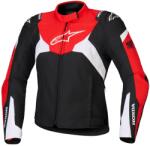 Alpinestars Jachetă moto Alpinestars Stella T-Jaws V4 impermeabilă pentru femei, colecția Honda, negru-roșu-alb (AIM101-329)