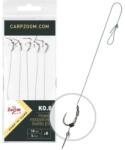 Carp Zoom Fc power feeder rig ko. 9 kötött method előke szakál nélküli, 10 cm, #6; 10 mm; o0, 18 mm, 5 db (CZ6344) - nextfish