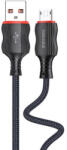 Kakusiga Ksc-996 Shanchuan Micro Usb Kábel 3a 2 Méter Fekete