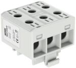 MOREK OTL35-3x (3xAl/Cu) Fővezetéki sorkapocs, 3P, 3xAl/Cu 2, 5-35, 1500V, szürke (MAA1335A10) (MAA1335A10)