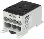 MOREK OJL 400A Elosztóblokk, be: 1xAl/Cu240, ki: 4x35/3x50mm, szürke (MAB1401S10) (MAB1401S10)