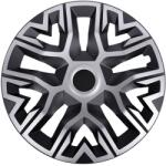 NRM Capace pentru roți KIA 16", THE BEST argintiu-negru, 4bc
