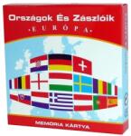  Országok és zászlók Európa memóriakártya
