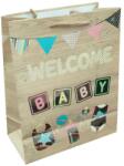  Papírtasak welcome baby 26*32