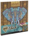 Grafix - Gyémánt festés vászonra Elefánt 30 x 30 c