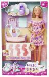 Simba Toys Kismama Steffi növekvő pocakkal