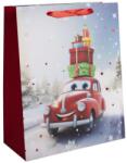  Papírtasak piros autó 18x23