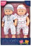Dolls World Baba, 25 cm fürdethető ikerpár