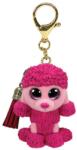 Ty TY: Mini Boos clip műanyag figura PATSY - rózsaszín pudli