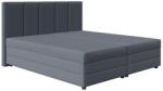 LAMIVEX Kárpitozott ágy rugós matraccal és tárolóhellyel ISABEL 180x200 szürke LM0004 (LM0004)