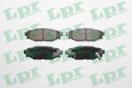 LPR Set placute frana LPR 05P1408 (05P1408)