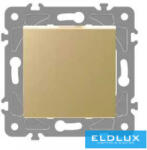 ELDLUX ELDGROUND Egypólusú kapcsoló (101) Arany (ELD304101)