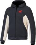 Alpinestars Chrome V3 Sport Hoodie Honda kollekció kapucnis melegítőfelső sötétszürke-krémszínű-piros