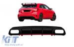KITT LED Taillights suitable for Mercedes A-Class W176 (2013-08.2015) Red Facelift Design (TLMBW176FR)