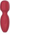 Passion Labs Vibrator Mini Wand Thrill, 10 Moduri Vibratii, Silicon Lichid, USB, Rosu, 11 cm, Passion Labs Vibrator