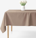 Goldea față de masă 100% bumbac - maro cafea 120 x 180 cm Fata de masa