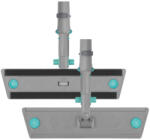TTS Velook moptartó fixálható 30cm - Lampo (tts-00000894YM)