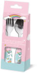 Stor Unikornis Range fém evőeszköz készlet - 2 darabos (STF21118) - kidsfashion