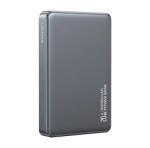 USAMS CY SERIES vésztöltő Type-C (10000mAh, 20W, wireless, MagSafe, PD gyorstöltő) FEHÉR (10KCD24203)