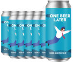 One Beer Later - IPA Don't call the cops Fara Alcool - 12 buc. x 0.44L - doza