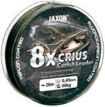 JAXON Fir textil JAXON CRIUS PE X8 CATFISH LEADER BLACK 20m 0.55mm 110kg (ZJ-CVX055)
