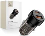Tech-Protect CC03 încărcător auto cu 2 porturi PD75W negru