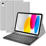 Tech-Protect SC PEN + клавиатура iPad 10.9 10 / 2022 / 11 11 / 2025 сив (5906302363117)