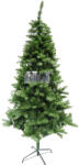 Flippy Brad artificial de Craciun, clasic, pentru interior exterior, inaltime 210 cm, diametru 125 cm, 957 ramuri, Flippy, verde, suport metalic inclus (teo-106806)