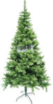 Flippy Brad artificial de Craciun, clasic, pentru interior exterior, inaltime 210 cm, diametru 106 cm, 663 ramuri, Flippy, verde, suport metalic inclus (teo-106784)