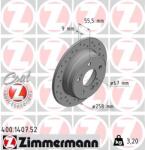 ZIMMERMANN Disc frana ZIMMERMANN 400.1407. 52