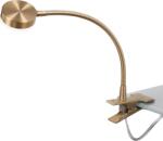 ORION Mira sárgaréz LED csiptetős lámpa (ORI-LA 4-1134/1_BR) LED 1 izzós IP20