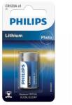 Philips BATERIE LITHIUM CR123 BLISTER 1 BUC (PH-CR123A/01B) Baterii de unica folosinta