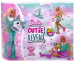 Mattel Adventi naptár Barbie Cutie Reveal baba kiegészítőkkel