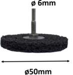 ABRABORO CSAPOS CSISZOLÓKORONG NÉGERTÁRCSA FÚRÓGÉPHEZ (50X13X6mm)(040205013601)