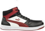 PUMA Frontcourt Blk/Wht/Red Mid S3L ESD FO HRO SR munkavédelmi bakancs 44 (PUM-630050-44)