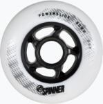 Powerslide Spinner görkorcsolya kerekek 4 db fehér 905442