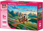 Art Puzzle Детски пъзел Art Puzzle от 100 части - Непослушни пилоти (35409) - ozone