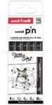 uni Pin Tattoo Art 5 darabos rajzmarker készlet (2UPIN5PASP018) (2UPIN5PASP018)
