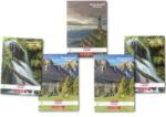 Herlitz Szett 5 db Herlitz Jegyzetfüzet, A4, 60 lap, 70g/nm, diktáló, lekerekített sarkok, Fedezze fel Romániát motívum (9487870-5)