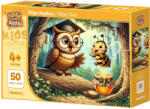 Art Puzzle Детски пъзел Art Puzzle от 50 XXL части - Мъдра сова (35324) - ozone