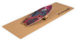 BoarderKING Indoorboard Wave, egyensúlyozó deszka, alátét, henger, fa / parafa (FIA2-WaveBotanical) (FIA2-WaveBotanical)
