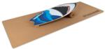 BoarderKING Indoorboard Wave, egyensúlyozó deszka, alátét, henger, fa / parafa (FIA2-Shark) (FIA2-Shark)