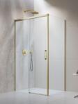 Radaway Idea 8 Brushed Gold KDJ szögletes szálcsiszolt arany zuhanykabin 110B+110J (10340570-99-01L+10350503-01-01+10360110-01-01R)