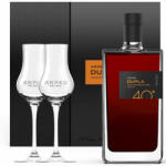 Árpád Pálinka Árpád Dupla Ágyas Cigánymeggy Pálinka (DD+2 Tulipán Pohár) (40% 0, 5L)