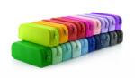 Office Box Penar tip etui dreptunghiular Office box, ColorLine, silicon, diverse culori FR58111 Penar
