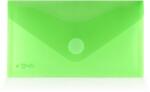 Office Box Plic Dl plastic Office box, prindere tip arici, in V, verde FR90536