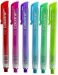 Office Box Radiera retractabila, cu 2 rezerve, Office box, ColorLine, diverse culori FR39011