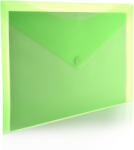 Office Box Mapa plastic Office box, A3+ prindere tip arici, in V, verde FR91136