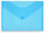 Office Box Mapa plastic Office box A4+, prindere tip arici, in V, albastru FR90126