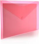 Office Box Mapa plastic Office box, A3+ prindere tip arici, in V, rosu FR91146
